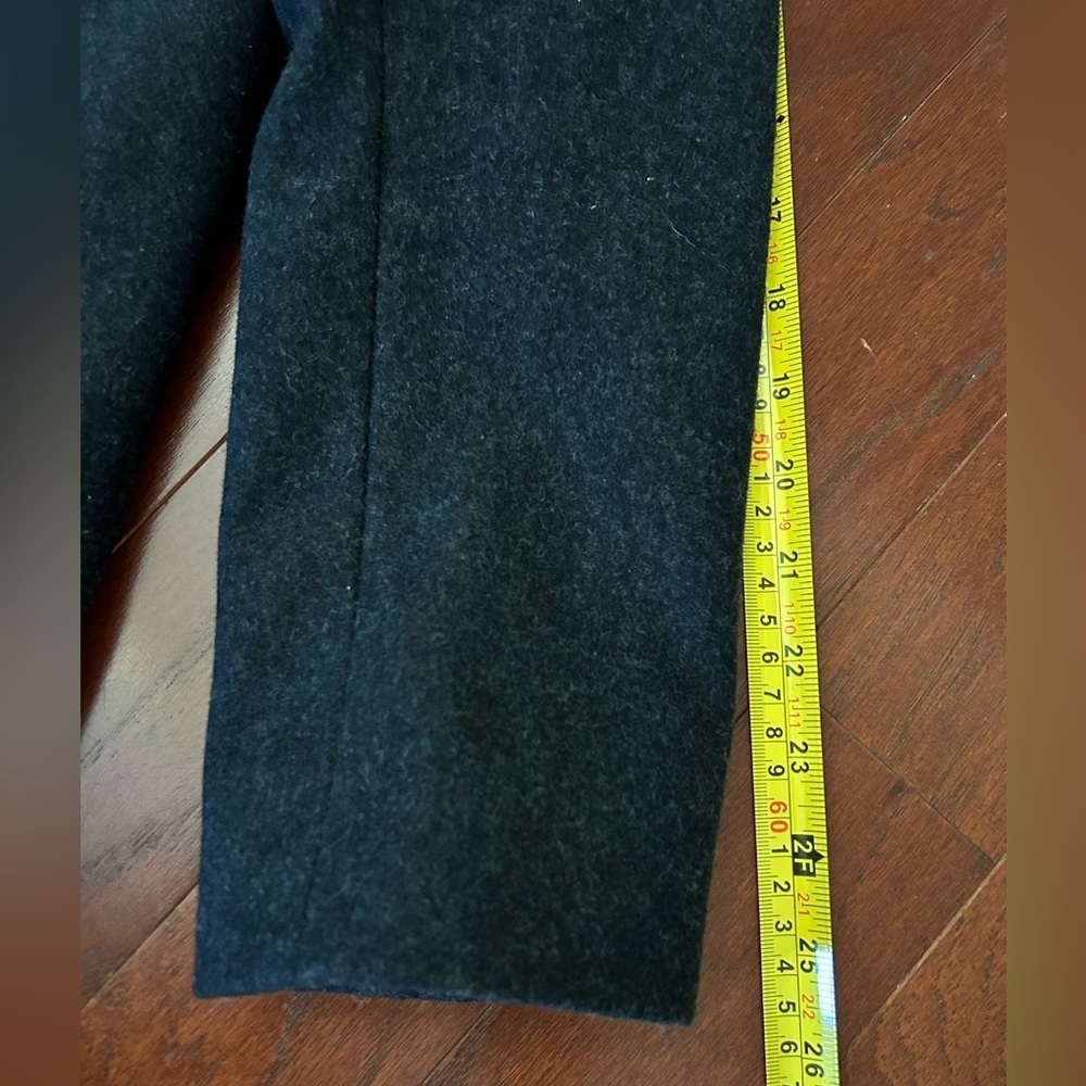 $395 COS Wool Cashmere Coat size 6 charcoal grey excellent condition winter chic - Picture 11 of 12